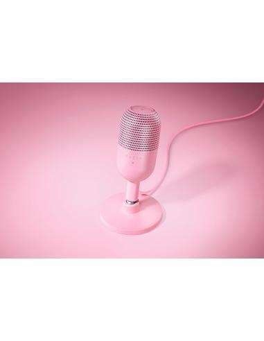 Razer Seiren V3 Mini Micrófono para Streaming Rosa