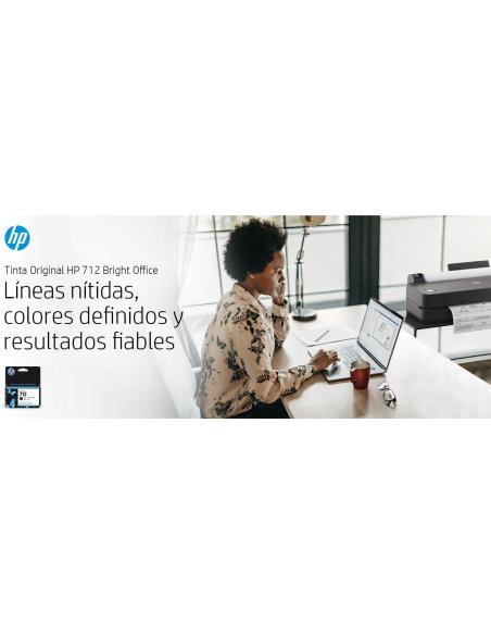 HP DesignJet 712 3ED77A Paquete de 3 Cartuchos de Tinta Cian