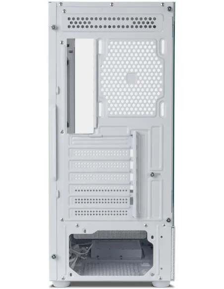 Nox Hummer Vision Midi Tower Cristal Templado USB 3.0 Blanco