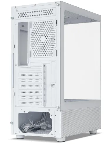 Nox Hummer Vision Midi Tower Cristal Templado USB 3.0 Blanco
