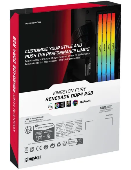 Kingston FURY Renegade RGB DDR4 3200MHz 8GB CL16