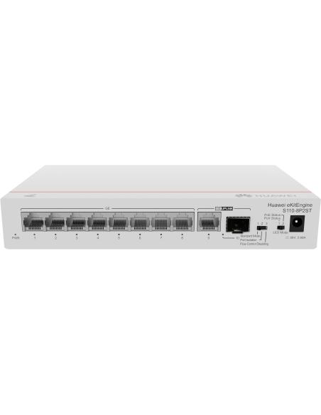 Huawei S110-8P2ST Switch 8 Puertos Gigabit