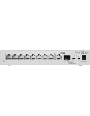 Huawei S110-8P2ST Switch 8 Puertos Gigabit
