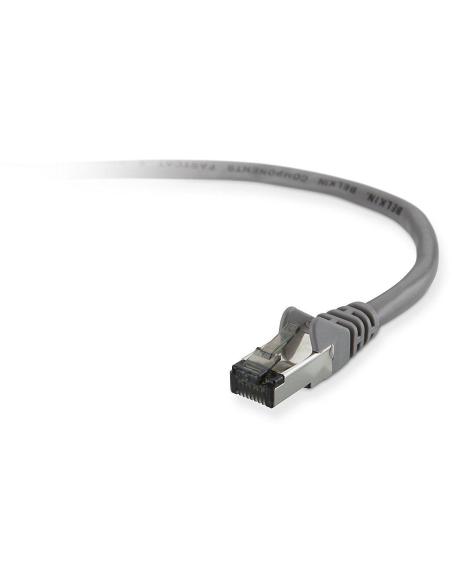 Belkin A3L793BT02M-H-S Cable de Red RJ-45 UFTP Gris