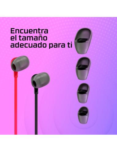 HyperX Cloud EarBuds II Auriculares Gaming Intraurales con Micrófono Negros
