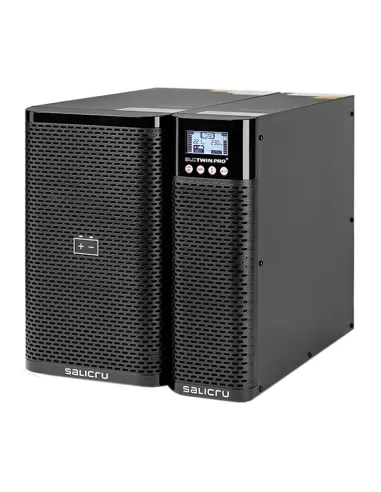 Salicru SLC Twin PRO 2 B1 SAI Doble Conversión 3000VA (Sin Baterías) + Ampliación de Batería 2x6x9Ah