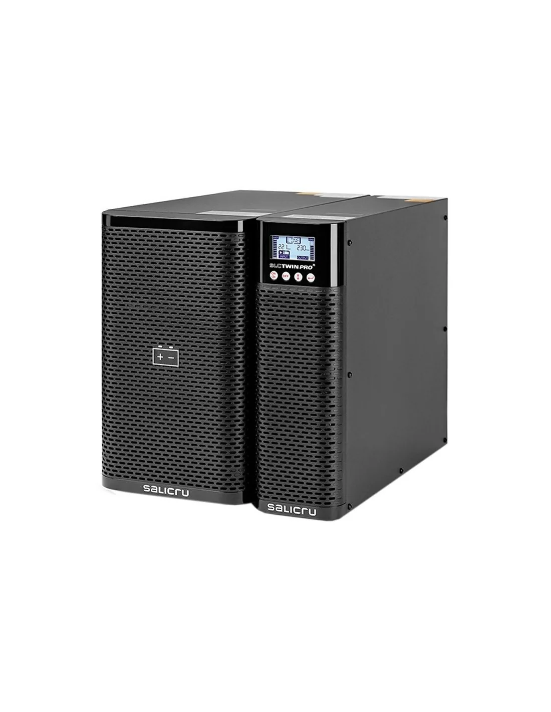 Salicru SLC Twin PRO 2 B1 SAI Doble Conversión 3000VA (Sin Baterías) + Ampliación de Batería 2x6x9Ah