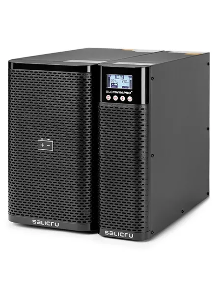 Salicru SLC Twin PRO 2 B1 SAI Doble Conversión 2000VA + Ampliación de Baterias 3x4x7Ah