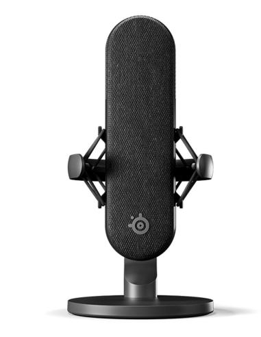 Steelseries Alias Pro Micrófono Condensador Cardioide XLR Negro + Mezclador de Canales