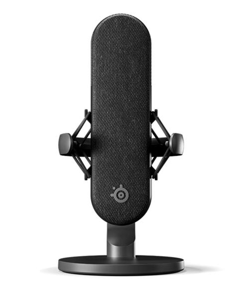 Steelseries Alias Pro Micrófono Condensador Cardioide XLR Negro + Mezclador de Canales