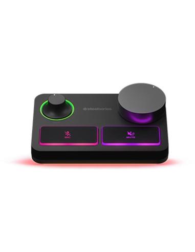 Steelseries Alias Pro Micrófono Condensador Cardioide XLR Negro + Mezclador de Canales