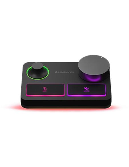 Steelseries Alias Pro Micrófono Condensador Cardioide XLR Negro + Mezclador de Canales