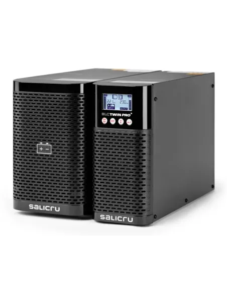 Salicru SLC Twin PRO 2 B1 SAI Doble Conversión 700VA + Ampliación de Batería