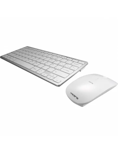 Tacens 6LEVISCOMBOV2 Teclado + Ratón Inalámbrico Blanco