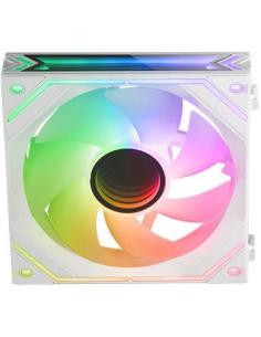 Mars Gaming MF-LINKFINITYW PWM ARGB 120mm Ventilador Suplementario Blanco