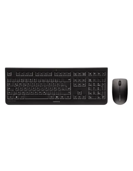 Cherry JD-0710GB-2 Combo Teclado+Ratón Inalámbrico Inglés Negro