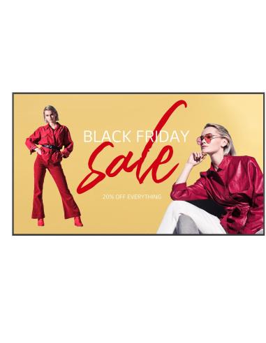 LG 110UM5K-B Pantalla Interactiva 110" 4K UHD LED Negro