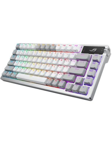 Asus ROG Azoth Teclado Mecánico Moonlight QWERTY Español Blanco