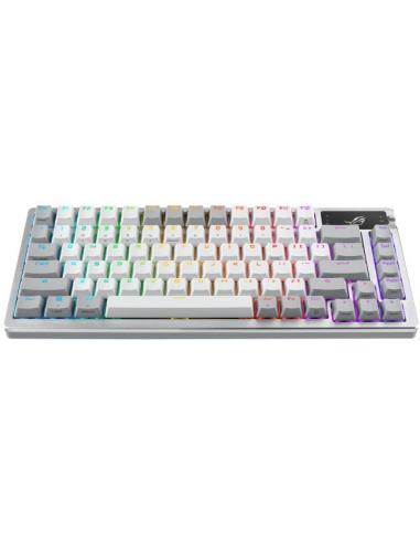 Asus ROG Azoth Teclado Mecánico Moonlight QWERTY Español Blanco