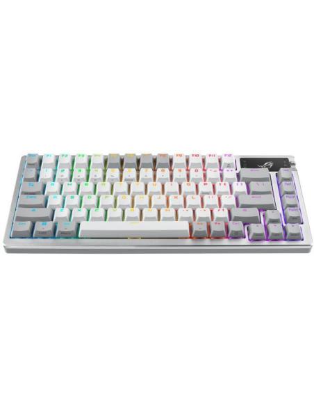 Asus ROG Azoth Teclado Mecánico Moonlight QWERTY Español Blanco