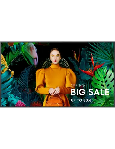 Samsung QMC QM75C Pantalla Interactiva 75" 4K UHD LCD VA Negro