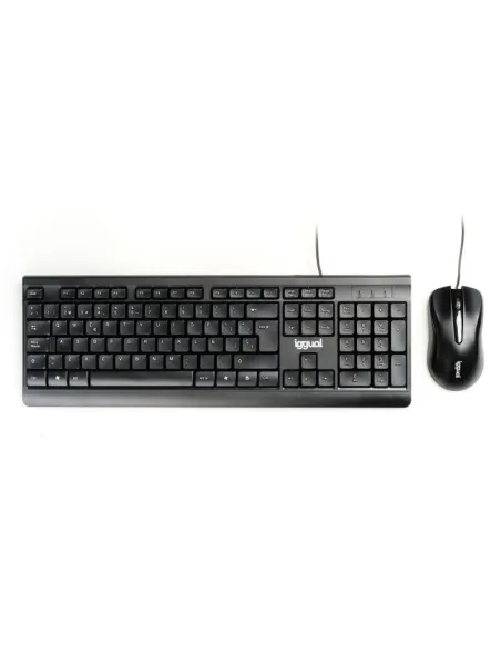 Iggual IGG317617 CMK-BUSINESS Combo Teclado y Ratón Negro