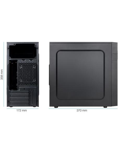 TooQ TQC-4701U3C-B Caja USB 3.2 Negra