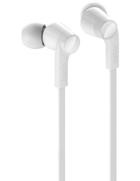 Belkin Rockstar Auriculares USB-C Blancos