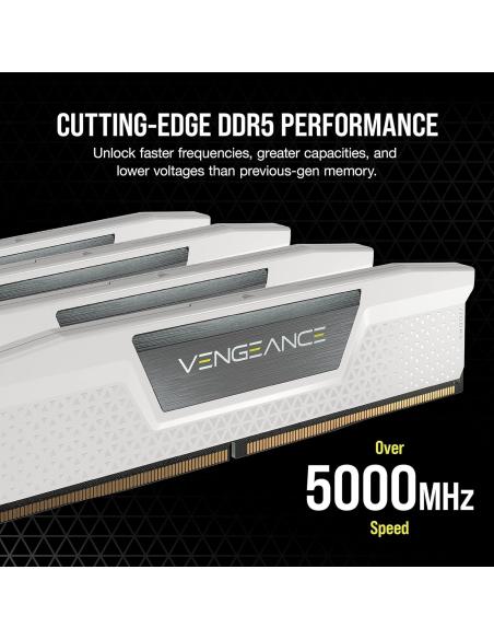 Corsair Vengeance DDR5 5600MHz 32GB (2x16GB) CL38 Blanco
