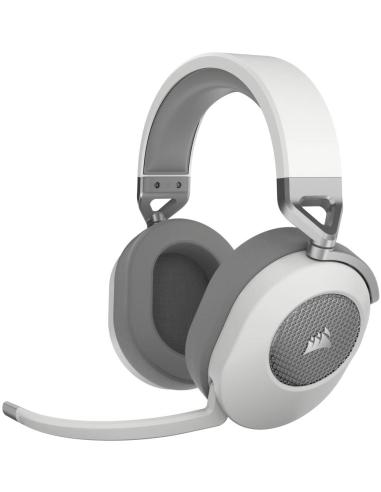 Corsair HS65 Wireless V2 Auriculares Gaming Inalámbricos 7.1 Blancos