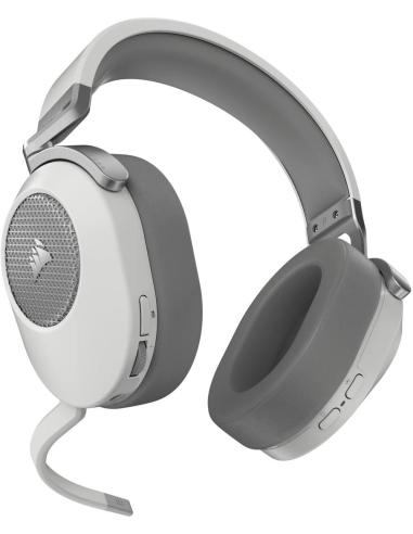 Corsair HS65 Wireless V2 Auriculares Gaming Inalámbricos 7.1 Blancos