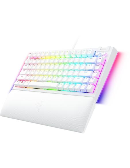 Razer BlackWidow V4 75% Teclado Mecánico Gaming Blanco