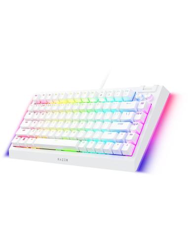 Razer BlackWidow V4 75% Teclado Mecánico Gaming Blanco