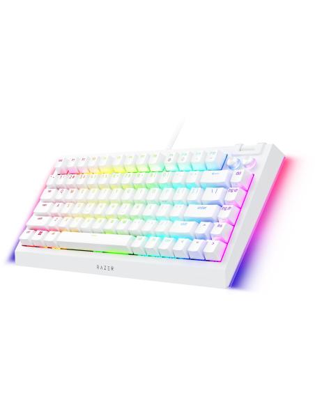 Razer BlackWidow V4 75% Teclado Mecánico Gaming Blanco