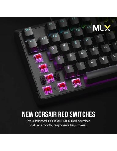 Corsair K70 Core RGB Teclado Mecánico Gaming USB-A MLX Red Negro