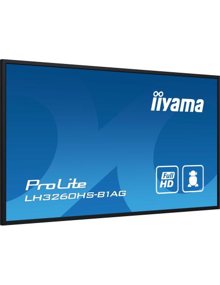 iiyama ProLite LH3260HS-B1AG 32" Pantalla Interactiva VA FullHD Negro