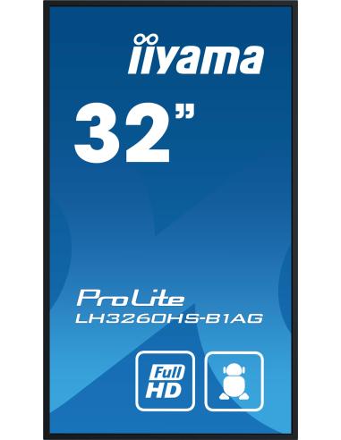 iiyama ProLite LH3260HS-B1AG 32" Pantalla Interactiva VA FullHD Negro