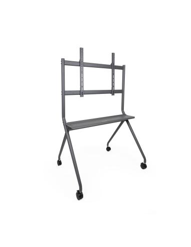 TooQ FS20205M-B Soporte de Suelo con Ruedas para Pantallas 50 - 86" Máx. 120 Kg Gris