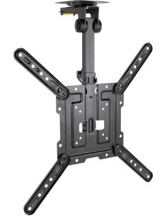 TooQ LPCE1123TSLI-B Soporte de Techo Inclinable y Giratorio para Monitor/TV 23"-55" Máx. 20Kg Negro-1370767