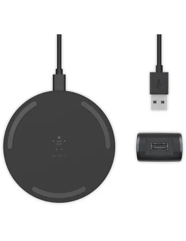 Belkin BoostCharge WIA001VFBK Base de Carga 10W Negra