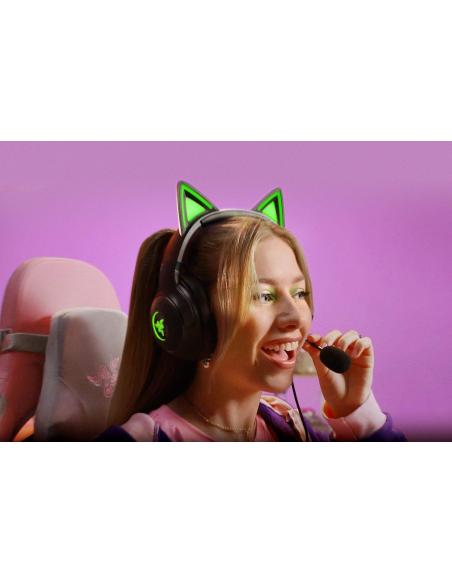 Kraken Kitty V2 Auriculares RGB Gaming Negros
