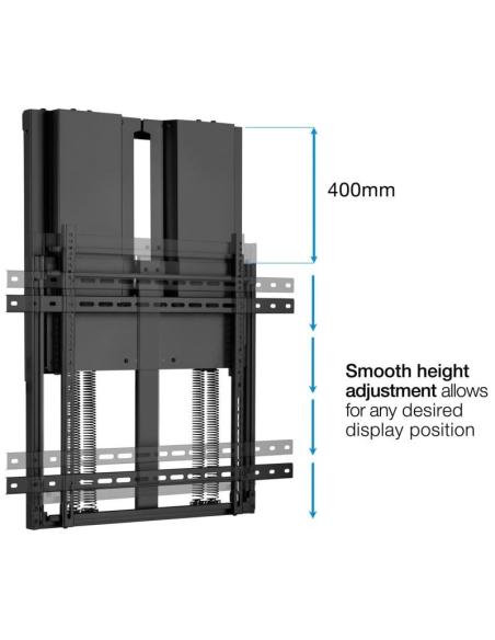 TooQ LPHA7090 Píxel Soporte de Pared para Pantallas Interactivas Regulables para TV 70"-90" VESA 800x600 Máx