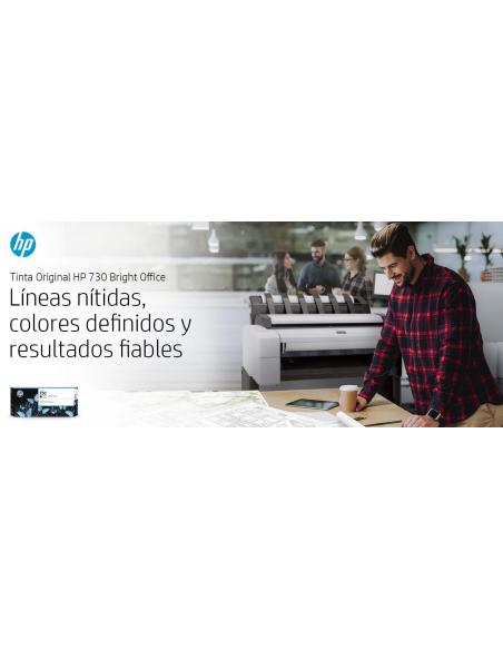 HP 730 P2V73A Cartucho de Tinta Negro