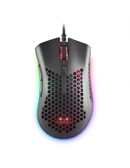 Mars Gaming MMEX Ratón Gaming RGB 32000DPI Negro