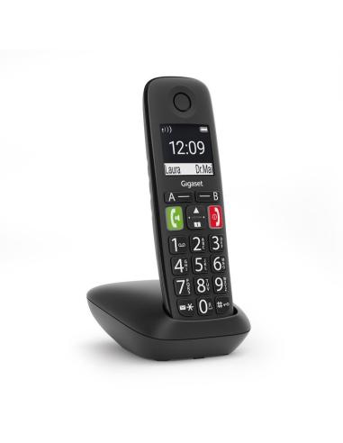 Gigaset E290 Inalámbrico DECT Duo Negro