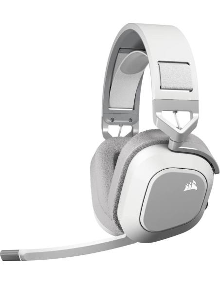 Corsair HS80 Max Wireless Auriculares Inalámbricos Blancos
