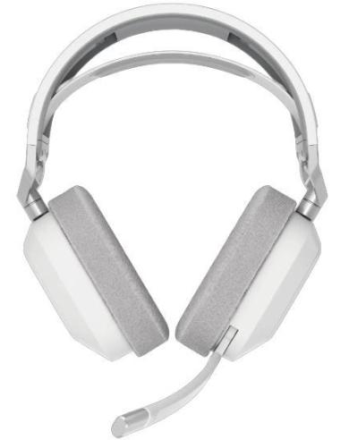 Corsair HS80 Max Wireless Auriculares Inalámbricos Blancos