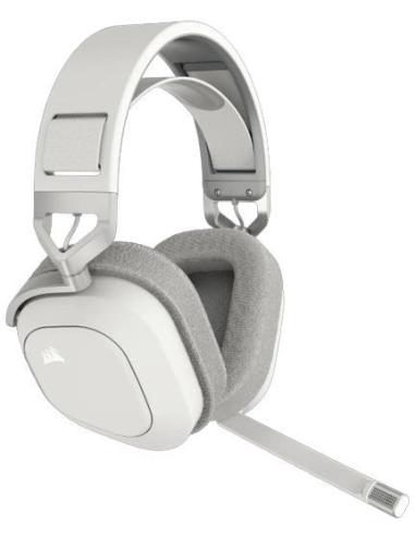 Corsair HS80 Max Wireless Auriculares Inalámbricos Blancos