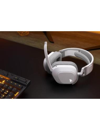 Corsair HS80 Max Wireless Auriculares Inalámbricos Blancos