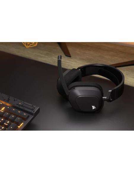 Corsair HS80 Max Wireless Auriculares Inalámbricos Negros